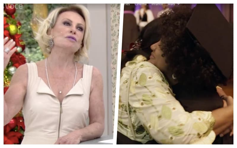 Ana Maria Braga chora ao ver apresentação da neta e se emociona ao assistir cena de novela