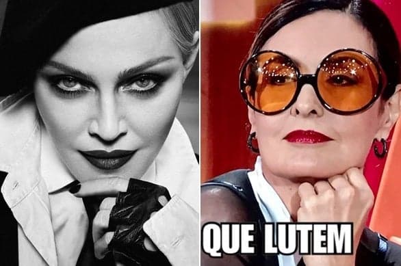 Fátima Bernades dança ao som de Madonna em seu programa ao vivo, incorpora cantora e vídeo do momento viraliza