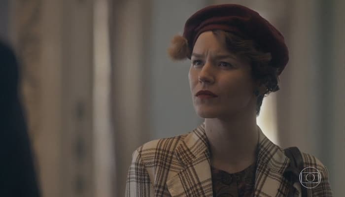 Adelaide (Joana de Verona) provocará surto de Justina (Julia Stockler) na novela das seis da Globo (Foto: Reprodução/Globo) Adelaide (Joana de Verona) provocará surto de Justina (Julia Stockler) na novela das seis da Globo (Foto: Reprodução/Globo)