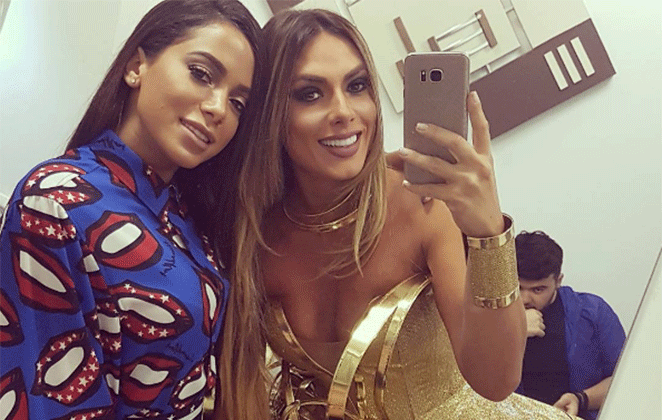 Anitta faz convite surpreendente para Nicole Bahls, ignora marido da modelo e cria um verdadeiro climão