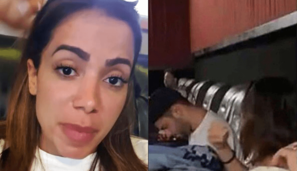 A fila andou? Anitta é flagrada em clima de romance no escurinho do cinema com cantor e imagens são divulgadas