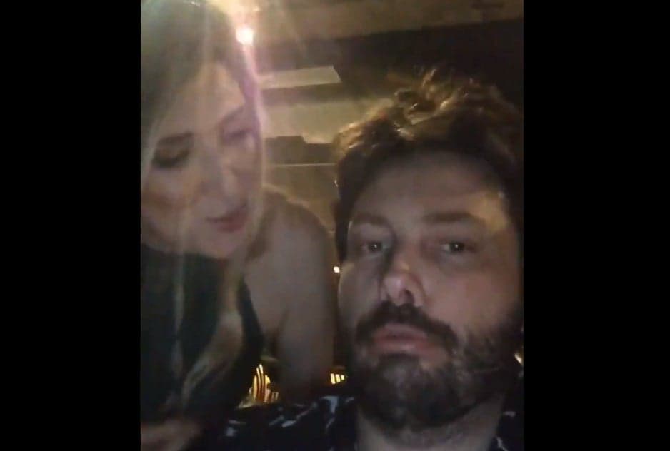 Danilo Gentili e Dani Calabresa são flagrados juntos