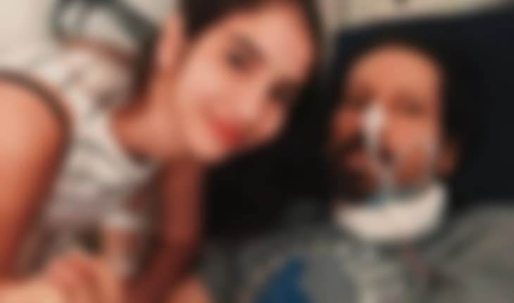 Famoso, após pedir para morrer, recebe visita da filha em hospital e se emociona