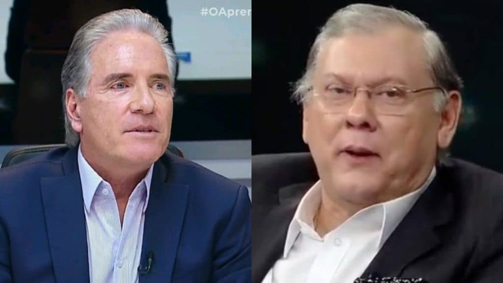 Justus e Milton Neves vivem climão na Band