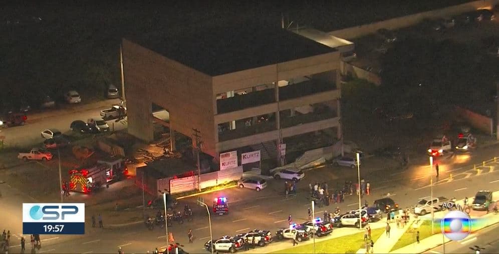 Globo interrompe programação ao vivo para anunciar tragédia e imagens divulgadas chocam