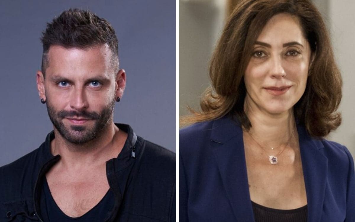 Famosos; Christiane Torloni; Henri Castelli Famosos; Christiane Torloni; Henri Castelli