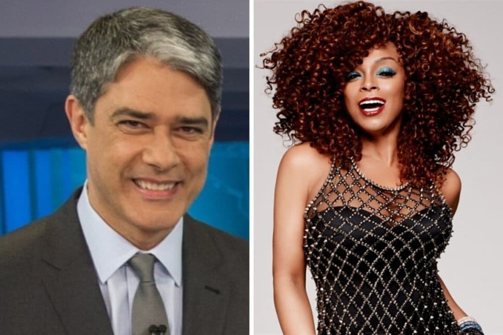 William Bonner tem encontro com cantora famosa