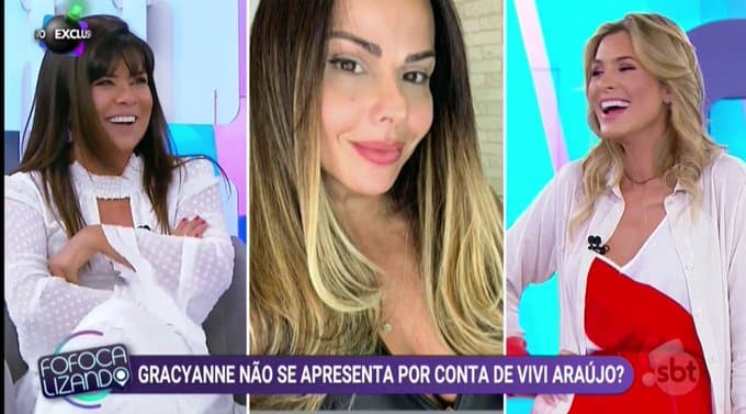 Mara Maravilha está de volta ao sofá do Fofocalizando (Foto: Reprodução) Mara Maravilha está de volta ao sofá do Fofocalizando (Foto: Reprodução)