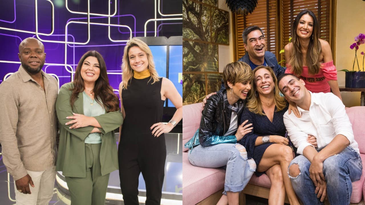 Elenco do Se Joga e do É de Casa (Foto: Divulgação/TV Globo/Montagem TV Foco)