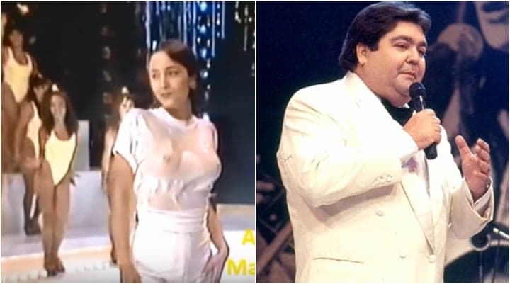 Nos anos 1990, Globo recorre a Réveillon com Faustão e apela para strippers e mulheres molhadas