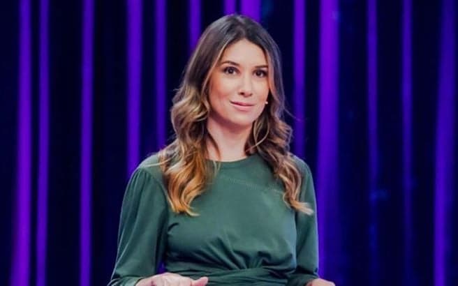 Rebeca Abravanel no Roda a Roda (Foto: Reprodução/Instagram)