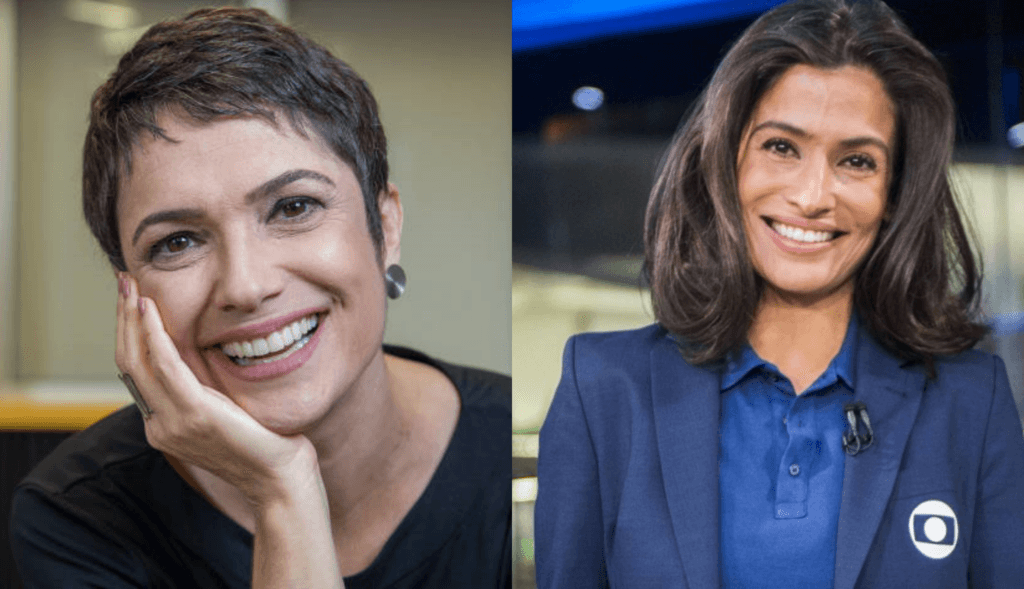 Renata Vasconcellos e Sandra Annenberg: vídeos flagram jornalistas atuando em novelas na Globo: "Mudaram?"