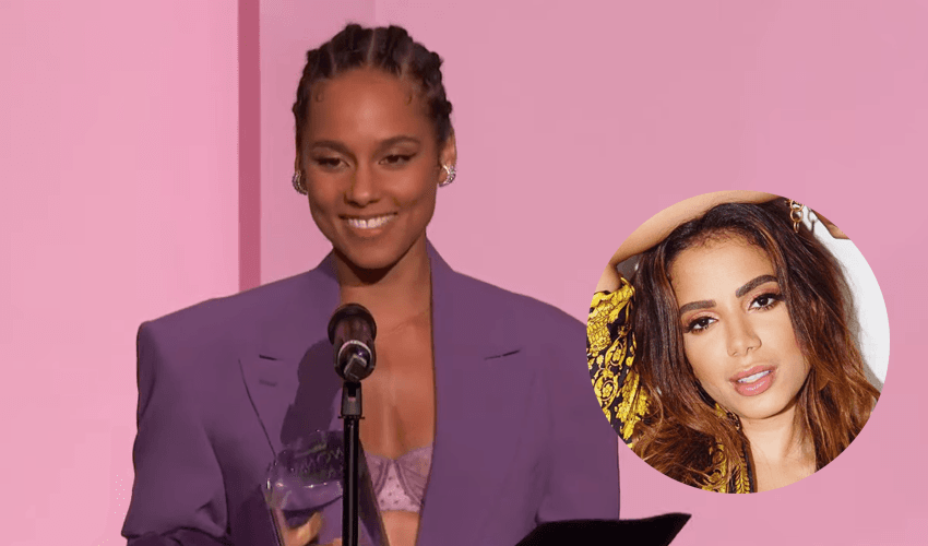 Alicia Keys cita nome de Anitta durante discurso e parceria entre as duas é revelada: "Vamos nos juntar"