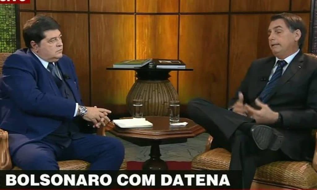 Bomba! Datena é cogitado por Bolsonaro para assumir prefeitura de São Paulo; diz colunista