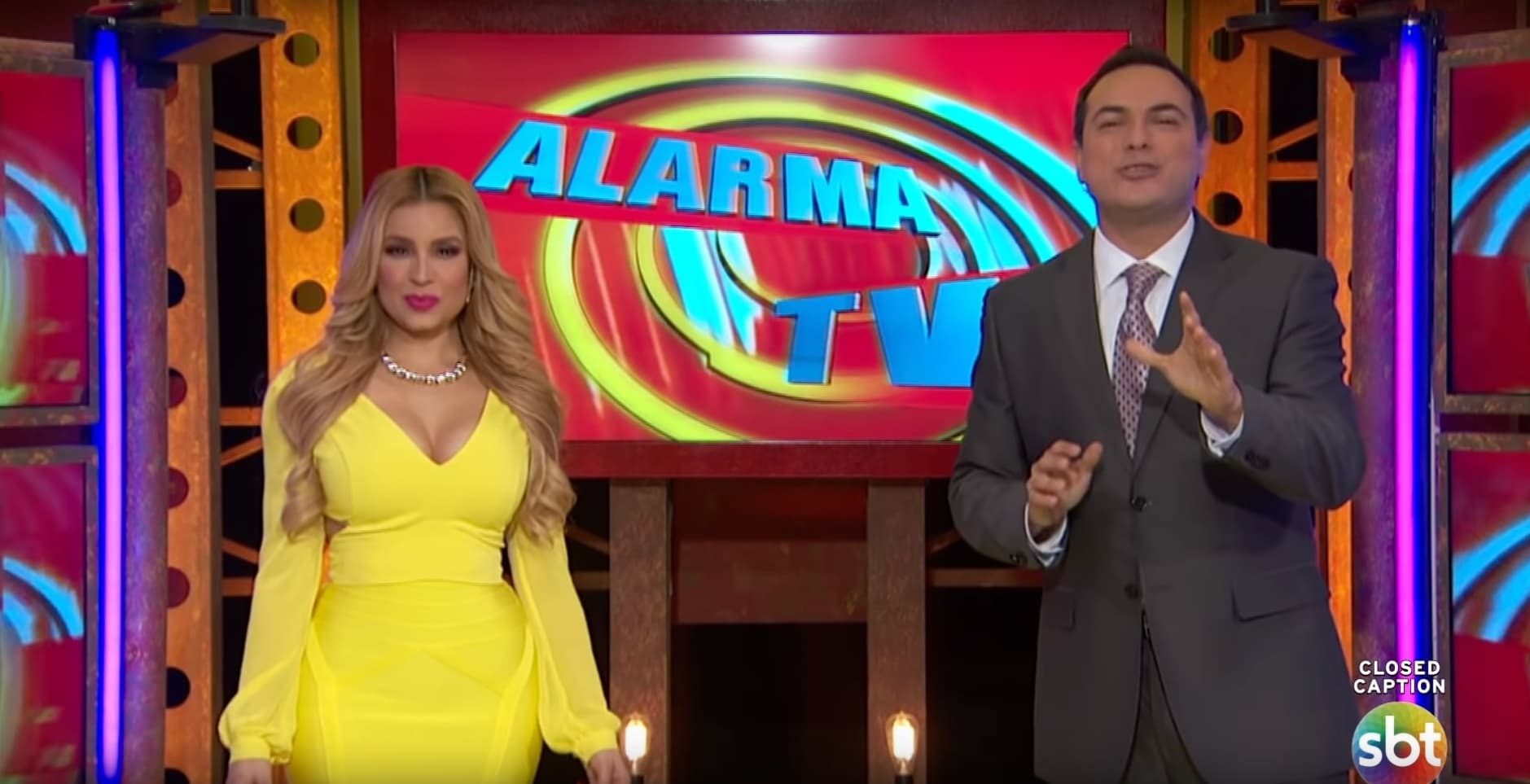 O Alarma TV é considerado o programa mais violento do mundo (foto: Reprodução/SBT)