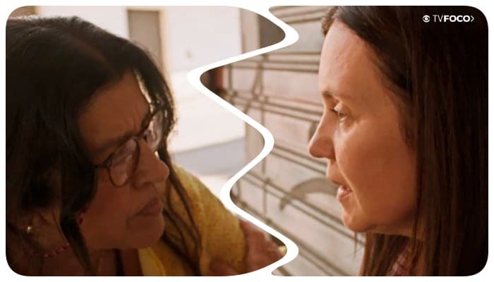 thelma e lurdes em cena de amor de mãe