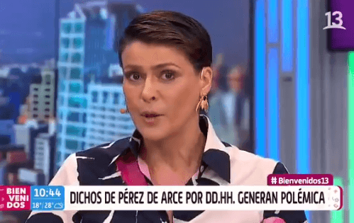 Apresentadora famosa do Chile se revoltou com convidado (Foto: Reprodução) Apresentadora famosa do Chile se revoltou com convidado (Foto: Reprodução)