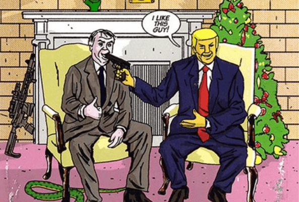 Bolsonaro vira vilão dos quadrinhos do Batman, X-Men e Demolidor; confira como ele foi retratado