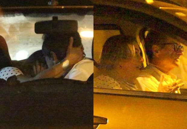 Cissa Guimarães ao beijos com homem misterioso (Foto: AgNews) Cissa Guimarães ao beijos com homem misterioso (Foto: AgNews)