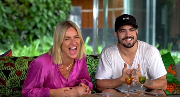 Caio Castro e Giovanna Ewbank se enfrentam em uma disputa séria
