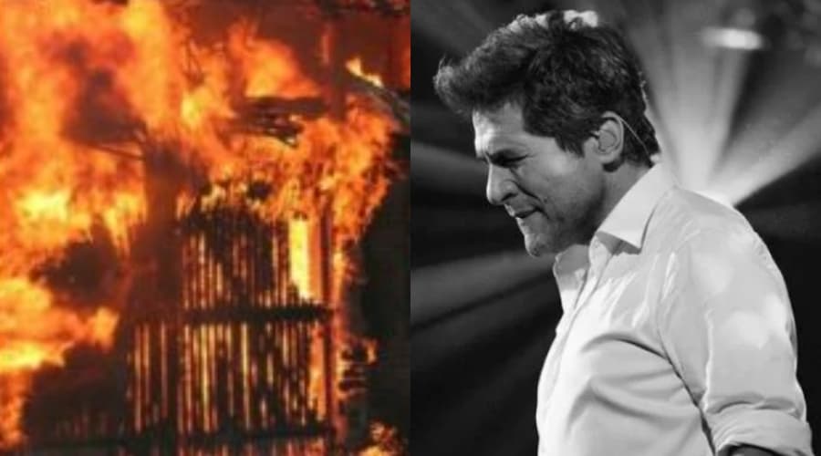 Daniel relata tristeza com incêndio em gravadora