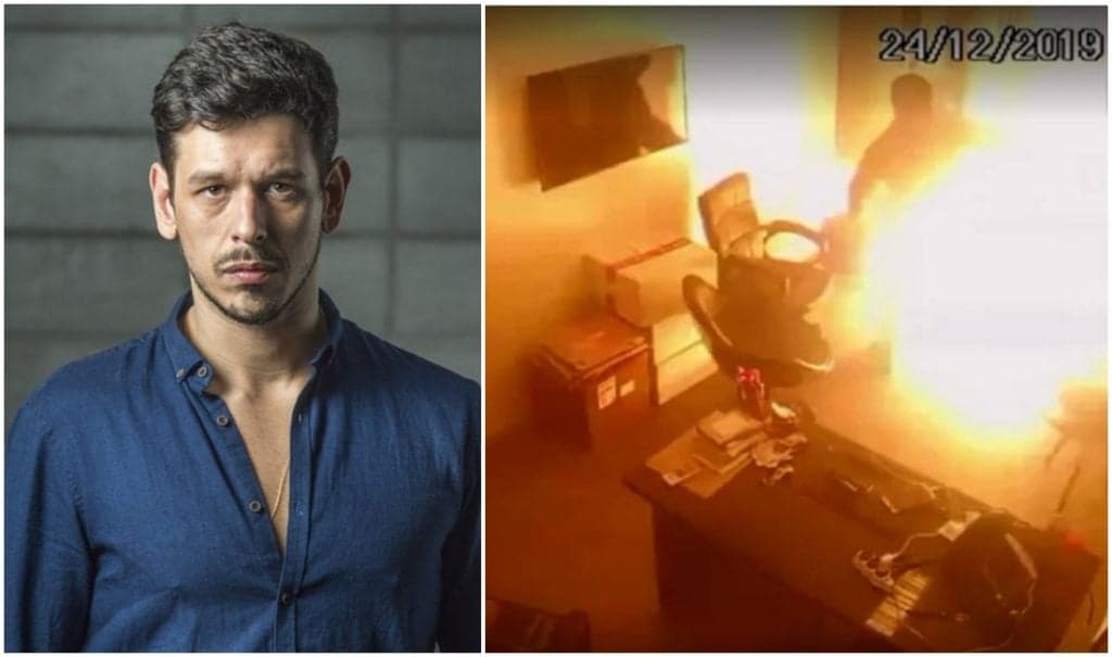 João Vicente de Castro vai parar na delegacia após ataque com coquetéis molotov contra produtora