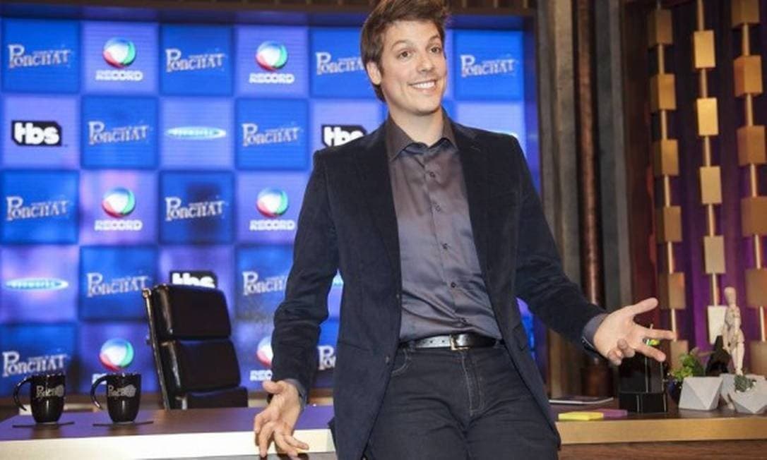 O humorista Fábio Porchat já foi contratado da Record (Foto: Reprodução) O humorista Fábio Porchat já foi contratado da Record (Foto: Reprodução)