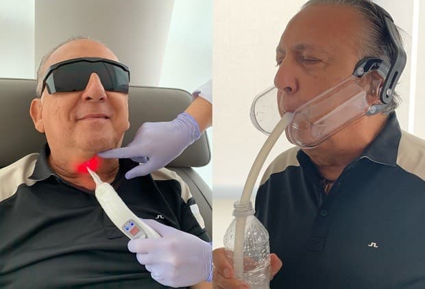 Galvão Bueno entrega tratamento após infarto