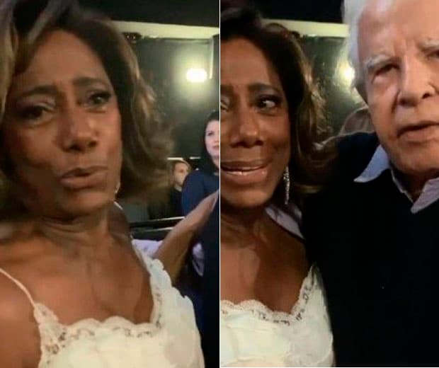 Em vídeo, Glória Maria é chamada de velha por Cid Moreira e retruca: "Apaga essa porcaria"