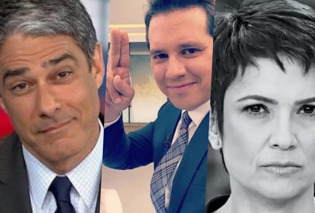 Maldição, choro e ameaça: Globo enfrenta escândalo no Jornal Nacional