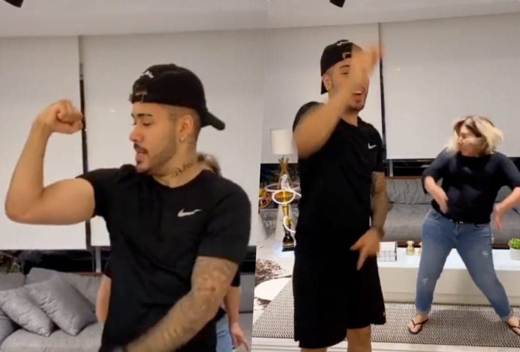 Kevinho não teve pudor e mostrou que está com tudo nas redes sociais (Foto reprodução Instagram Kevinho não teve pudor e mostrou que está com tudo nas redes sociais (Foto reprodução Instagram