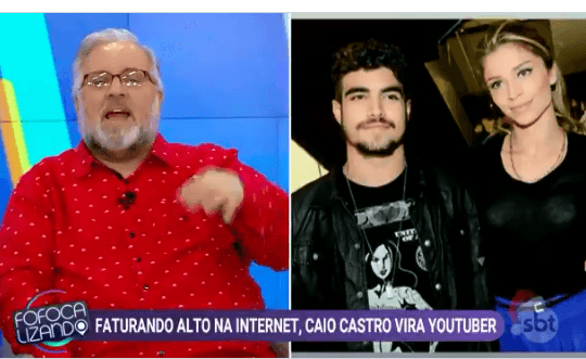 Leão Lobo revela bomba: Caio Castro nunca vai assumir namoro com Grazi Massafera