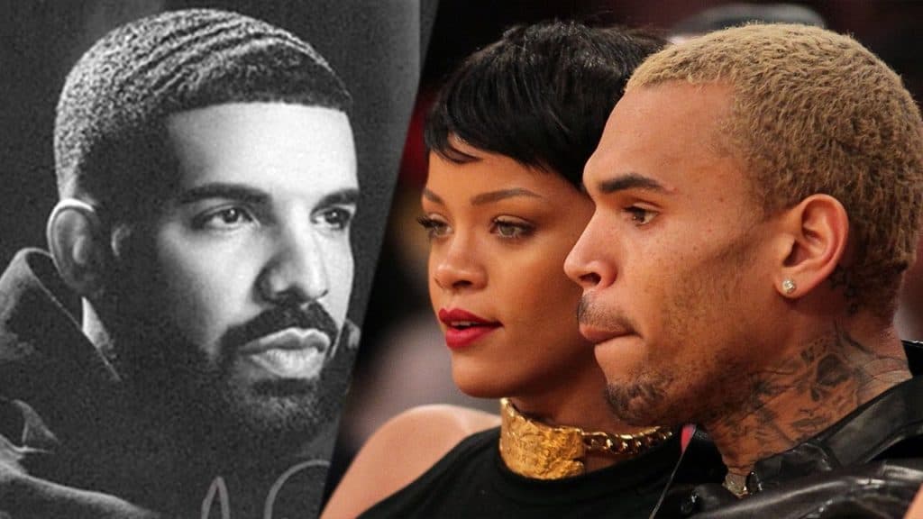Treta! Drake toma atitude radical em relação a Chris Brown e se pronuncia sobre Rihanna pela primeira vez