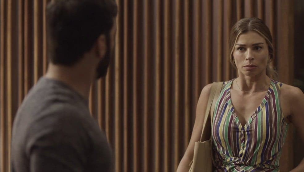Bom Sucesso: Paloma bate em Diogo e vilão arma plano para se vingar
