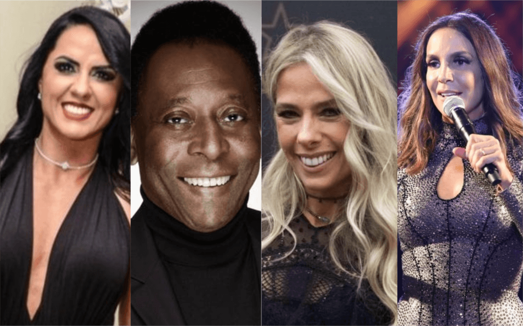 De Graciele Lacerda a Ivete Sangalo: Os famosos que chamam a atenção pelos pés feios