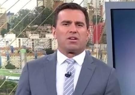 Ao vivo na Globo, Rodrigo Bocardi se revolta e rasga o verbo sobre pagamento de R$ 10 milhões a servidores
