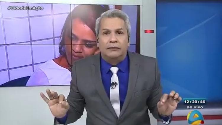 Sikêra Júnior perde a paciência com funcionários de emissora e provoca concorrentes: "querem ganhar do Datena?"