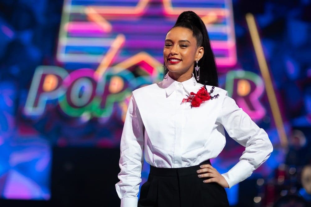 Morta! Taís Araújo comete gafe, fala palavrão na final do Popstar e internautas não perdoam