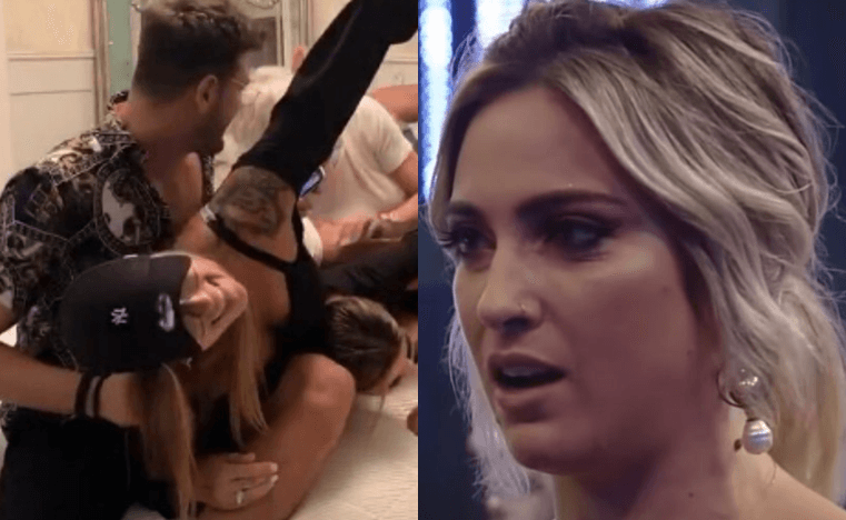 Tati Dias, de A Fazenda 11, manda indireta após ver Guilherme e Bifão juntos em cama: "Que nojo!"
