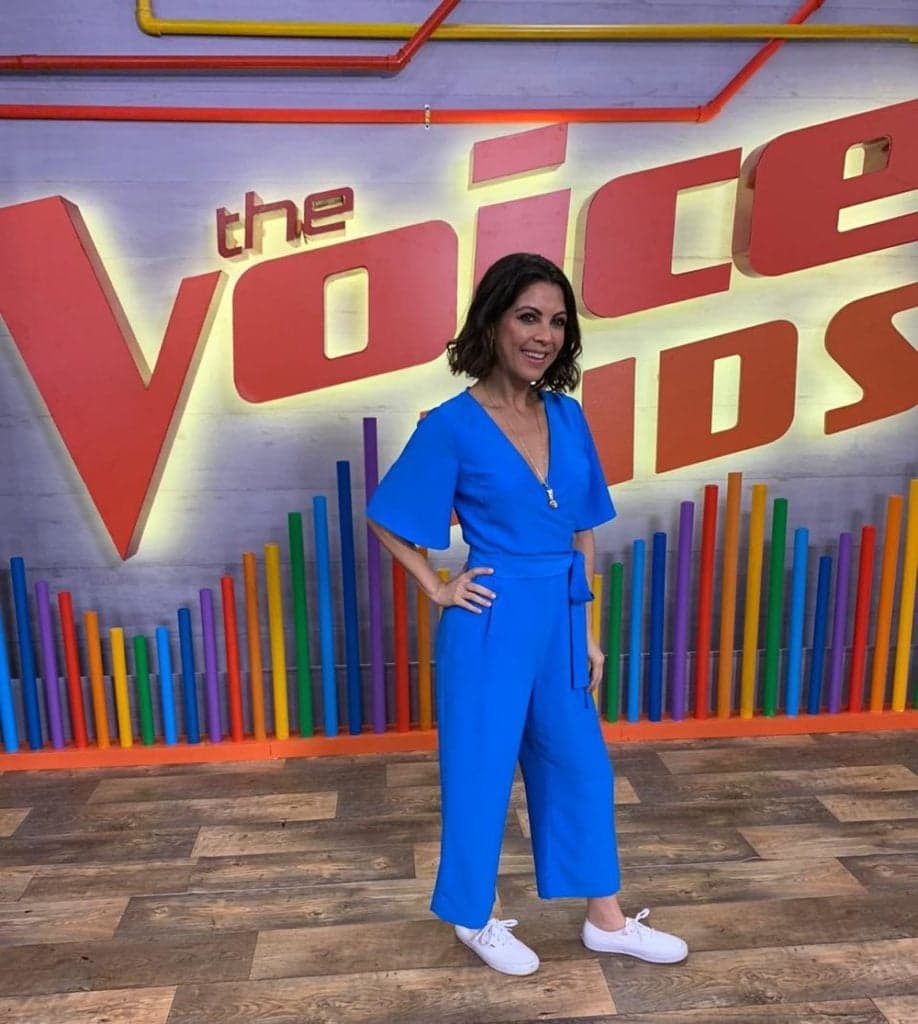 Thalita Rebouças durante a coletiva do The Voice Kids (Foto: Reprodução/TV Globo) Thalita Rebouças durante a coletiva do The Voice Kids (Foto: Reprodução/TV Globo)