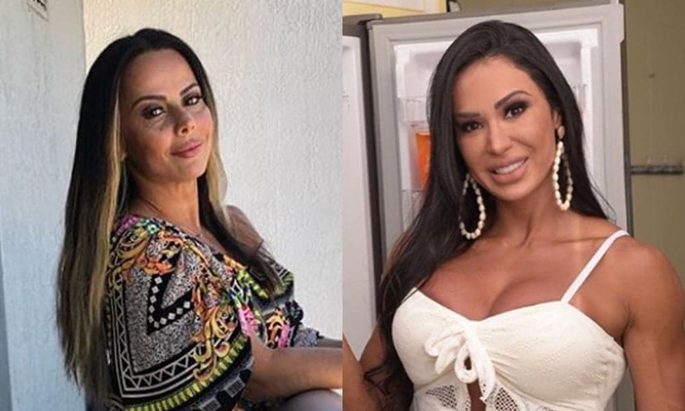 Viviane Araújo causa inferno na vida de Gracyanne Barbosa que faz confissão: "Não fui para não encontrar"
