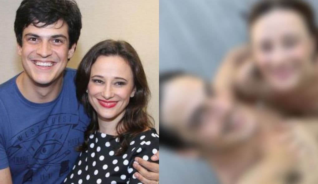 Mateus Solano aparece nu com a esposa em foto durante banho: "largados e pelados"