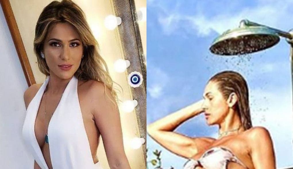Lívia Andrade deixa o corpo escultural à mostra durante banho: "Jeitinho que eu gosto"