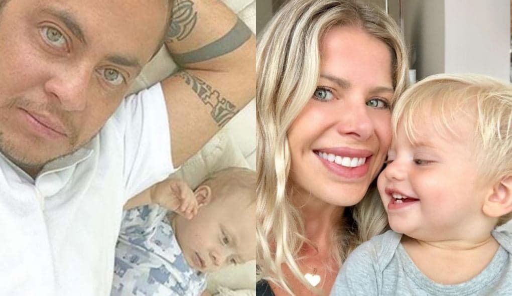 Lindos! Filhos de Thammy Miranda e Karina Bacchi têm semelhanças e detalhes vazam