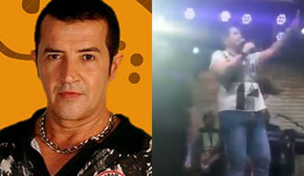 Beto Barbosa passa mal durante show e é socorrido às pressas; confira o vídeo