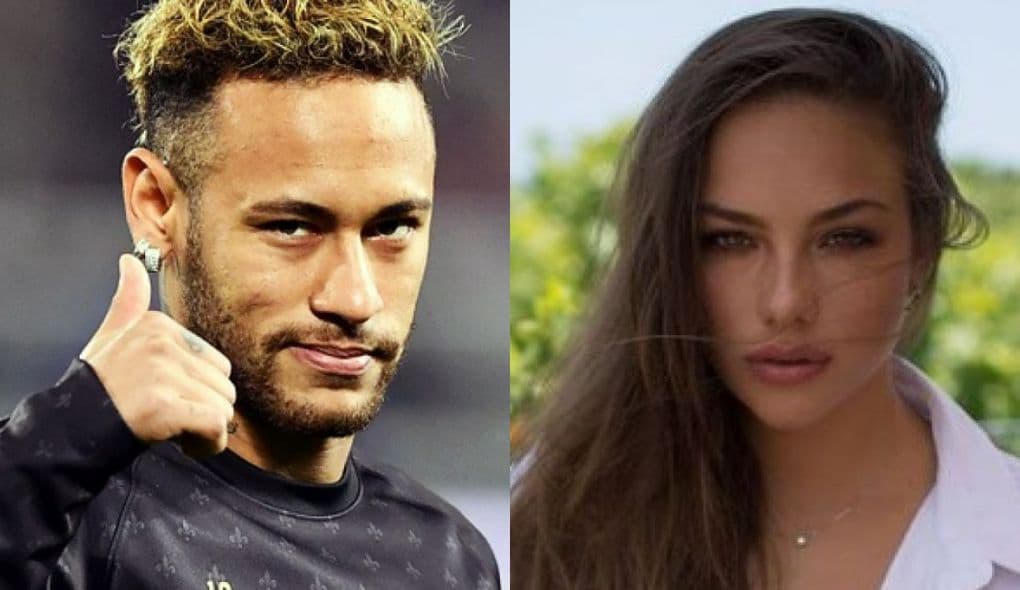 Jogador Neymar, e de Bruna Marquezine, e a modelo Katerina Safarova (Foto: Montagem/TV Foco) Jogador Neymar, e de Bruna Marquezine, e a modelo Katerina Safarova (Foto: Montagem/TV Foco)