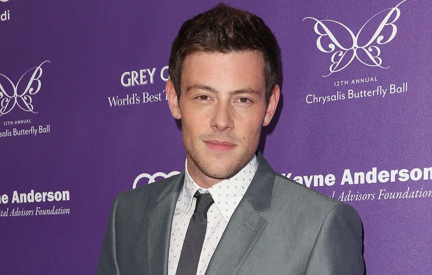 Cory Monteith morreuem 2013 após uma overdose (Foto: Reprodução) Cory Monteith morreuem 2013 após uma overdose (Foto: Reprodução)