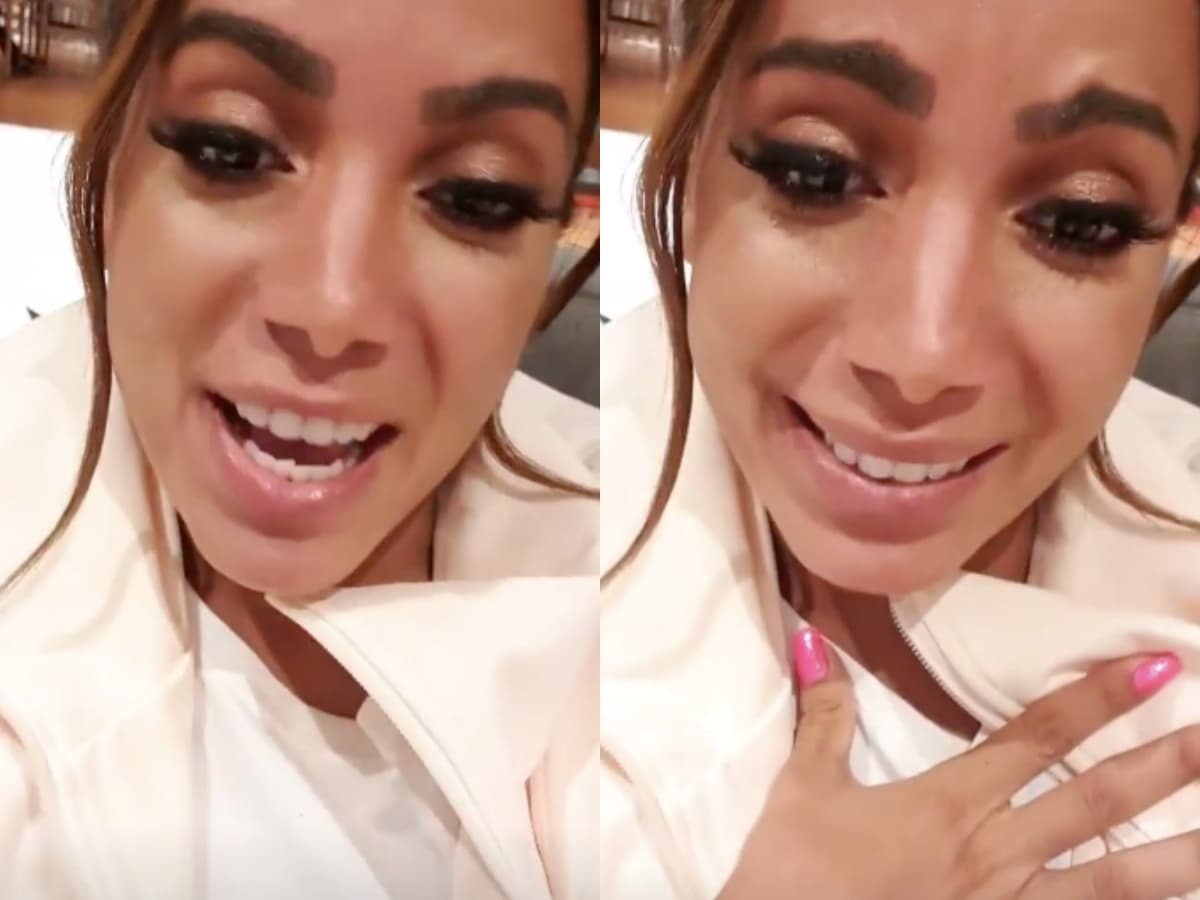 Anitta se emocionou e decidiu militar nas redes sociais (foto: reprodução/Instagram)