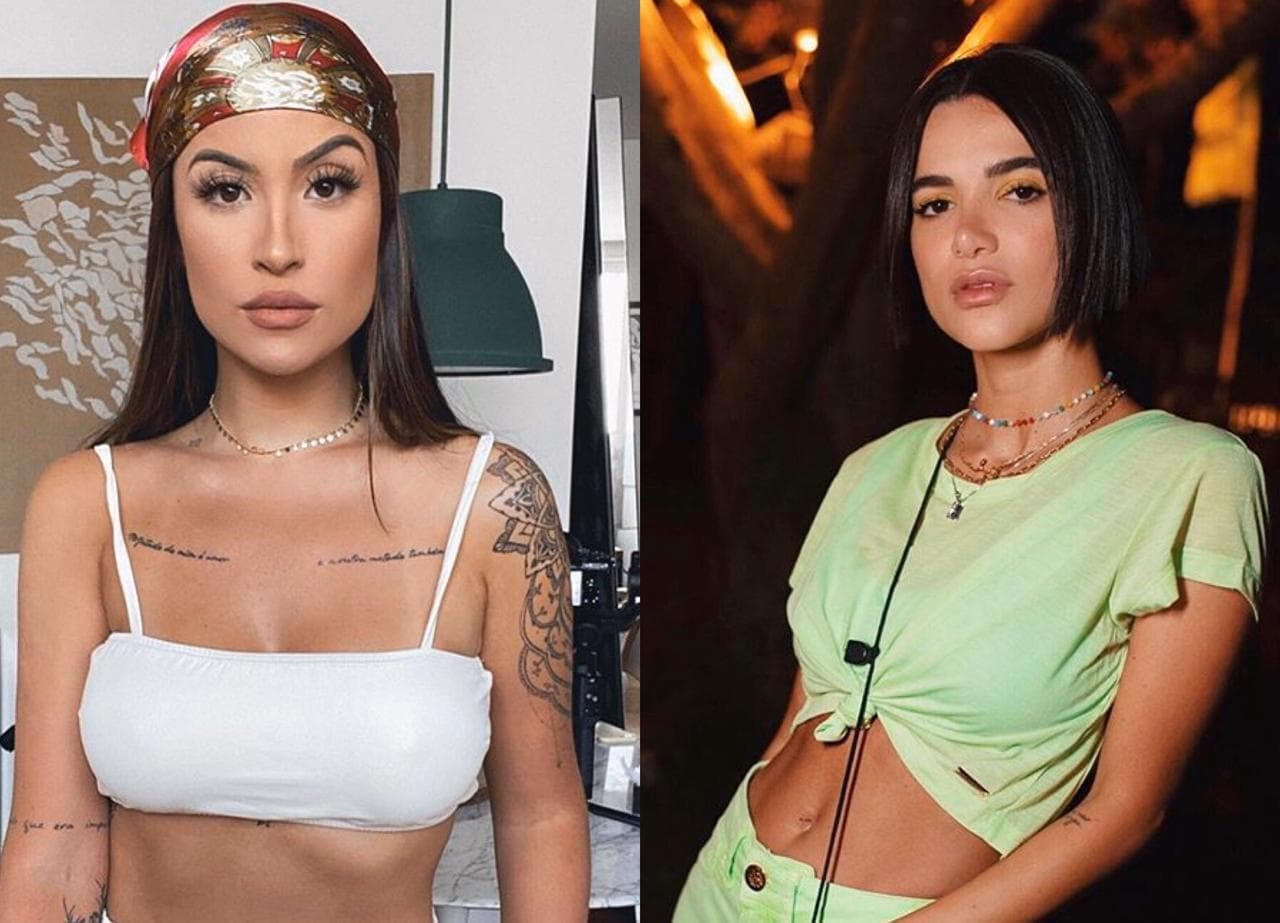 Bianca Andrade, Manu Gavassi, no BBB, da Globo
