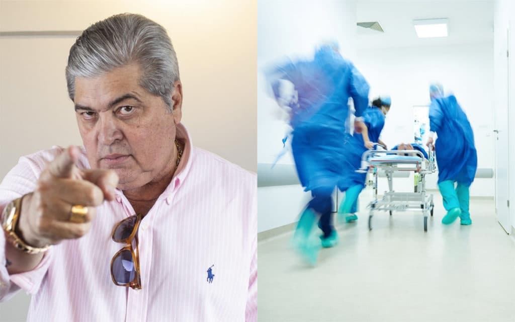 Forças! Datena passa por séria cirurgia e ajuda divina é pedida: "orem por mim"